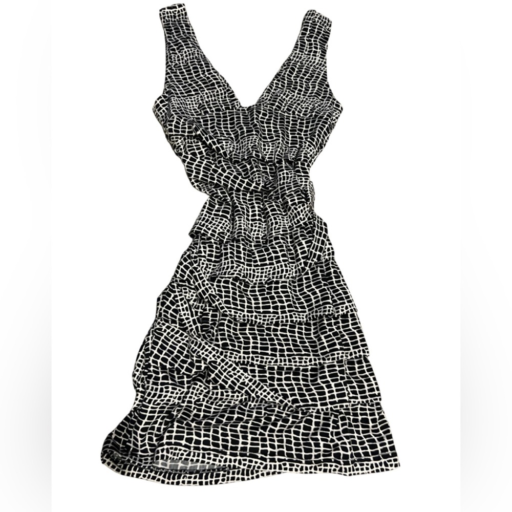 Patterned Bodycon Dress - Picture 4 of 4